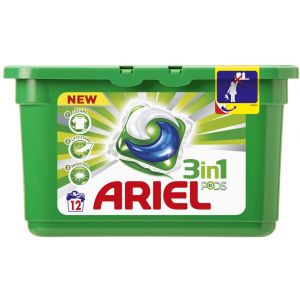 Ariel pods 3 in1 white 12 pcs