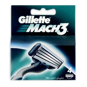 Gillette Mach 3 4pcs EFTA image 1