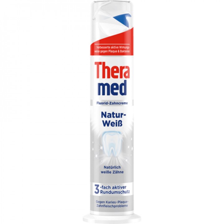 Theramed Spender Natur weiß 100ml
