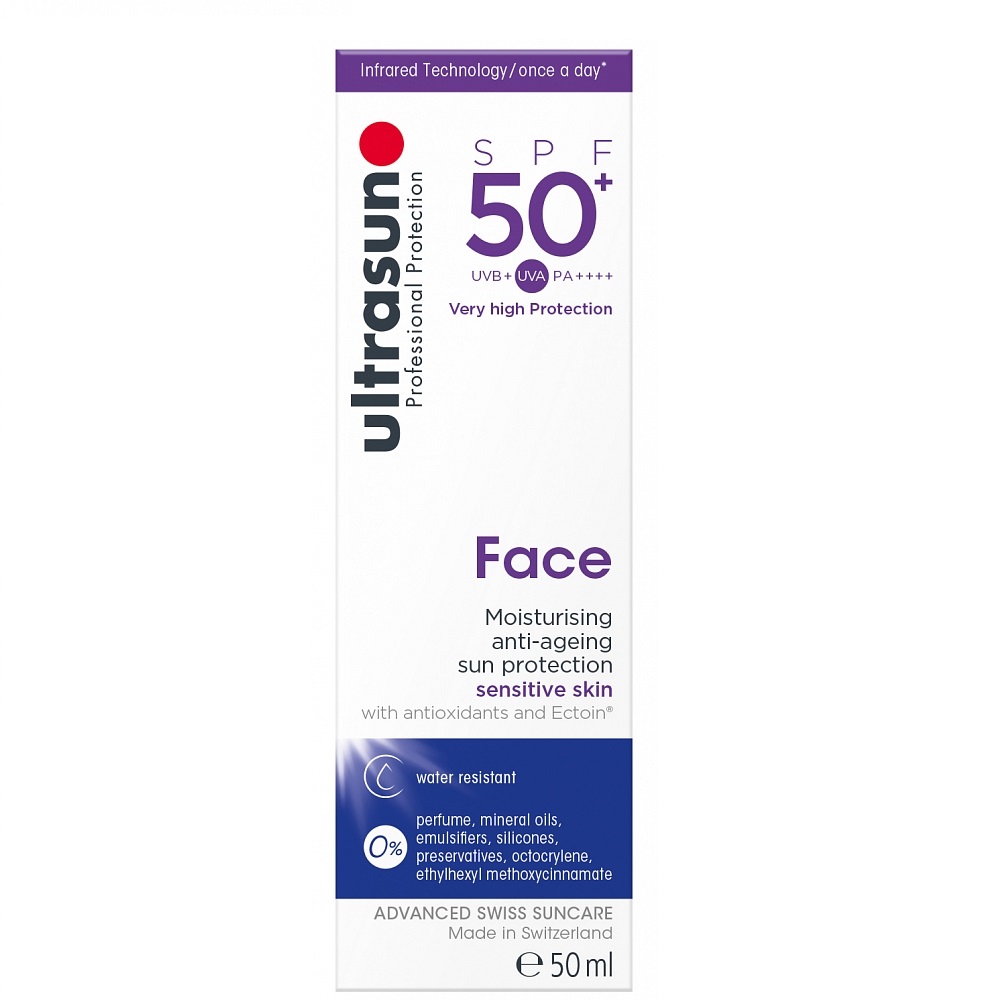 Ultrasun Face sun protection SPF50+ 50ML