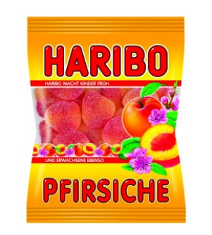 Haribo Peaches 200gr (Halal)