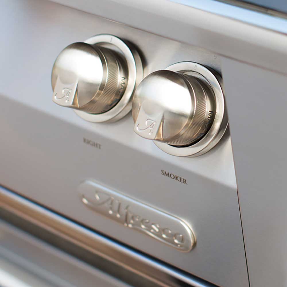 Alfresco Grills ALXE 30-Inch 2-Burner Freestanding Natural Gas Grill with Rear Infrared Burner - Signal White Matte - Image 10