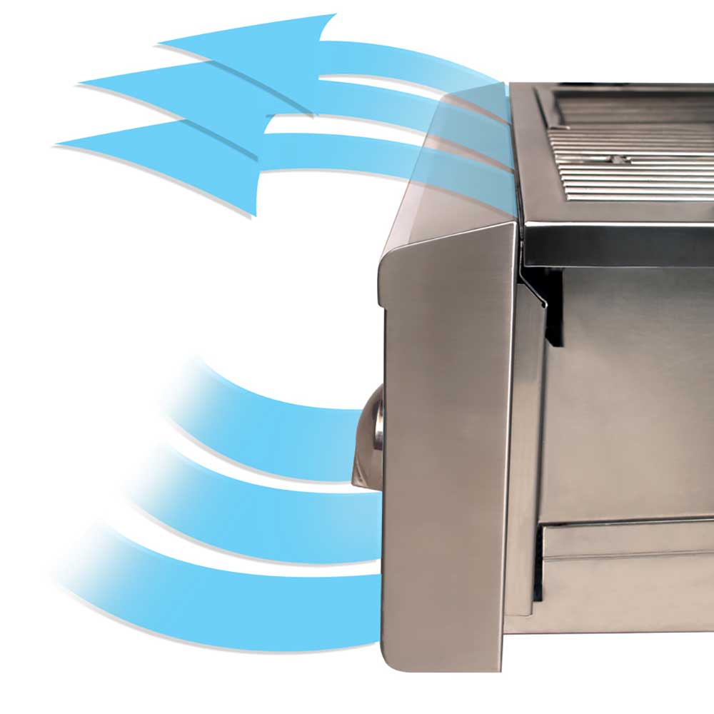 Alfresco Grills ALXE 56-Inch 4-Burner Freestanding Propane Gas Grill with Sear Zone and Rear Infrared Burner - Raspberry Red - Image 18