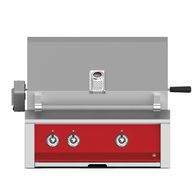 Aspire by Hestan 30-Inch 2-Burner Built-In Propane Gas Grill with Infrared Rotisserie Burner - Matador