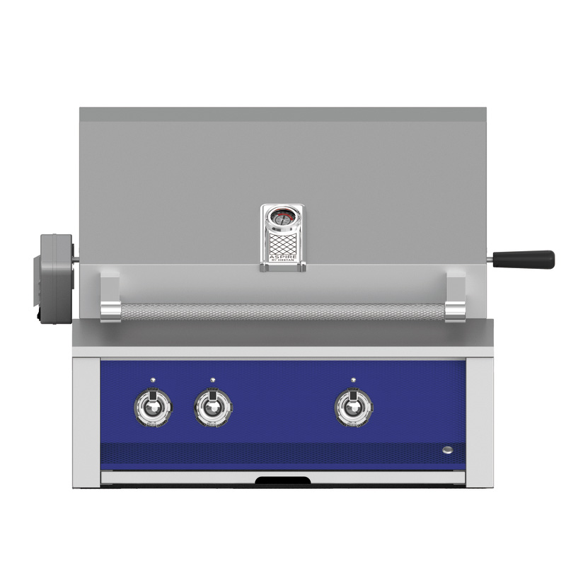 Aspire by Hestan 30-Inch 2-Burner Built-In Propane Gas Grill with Infrared Sear Burner and Rotisserie Burner - Prince