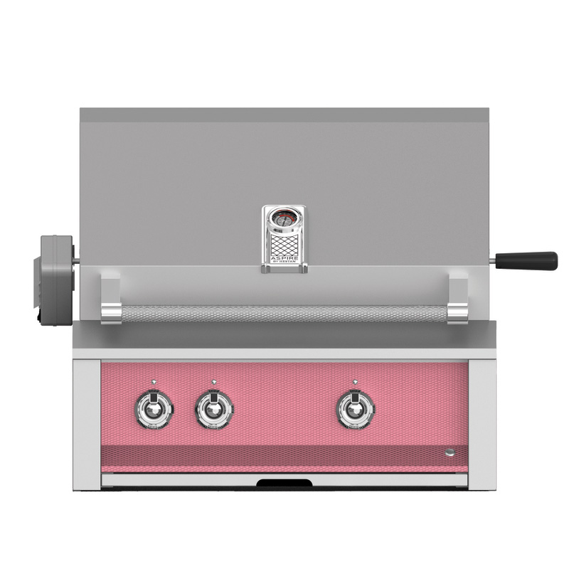 Aspire by Hestan 30-Inch 2-Burner Built-In Propane Gas Grill with Infrared Rotisserie Burner - Reef