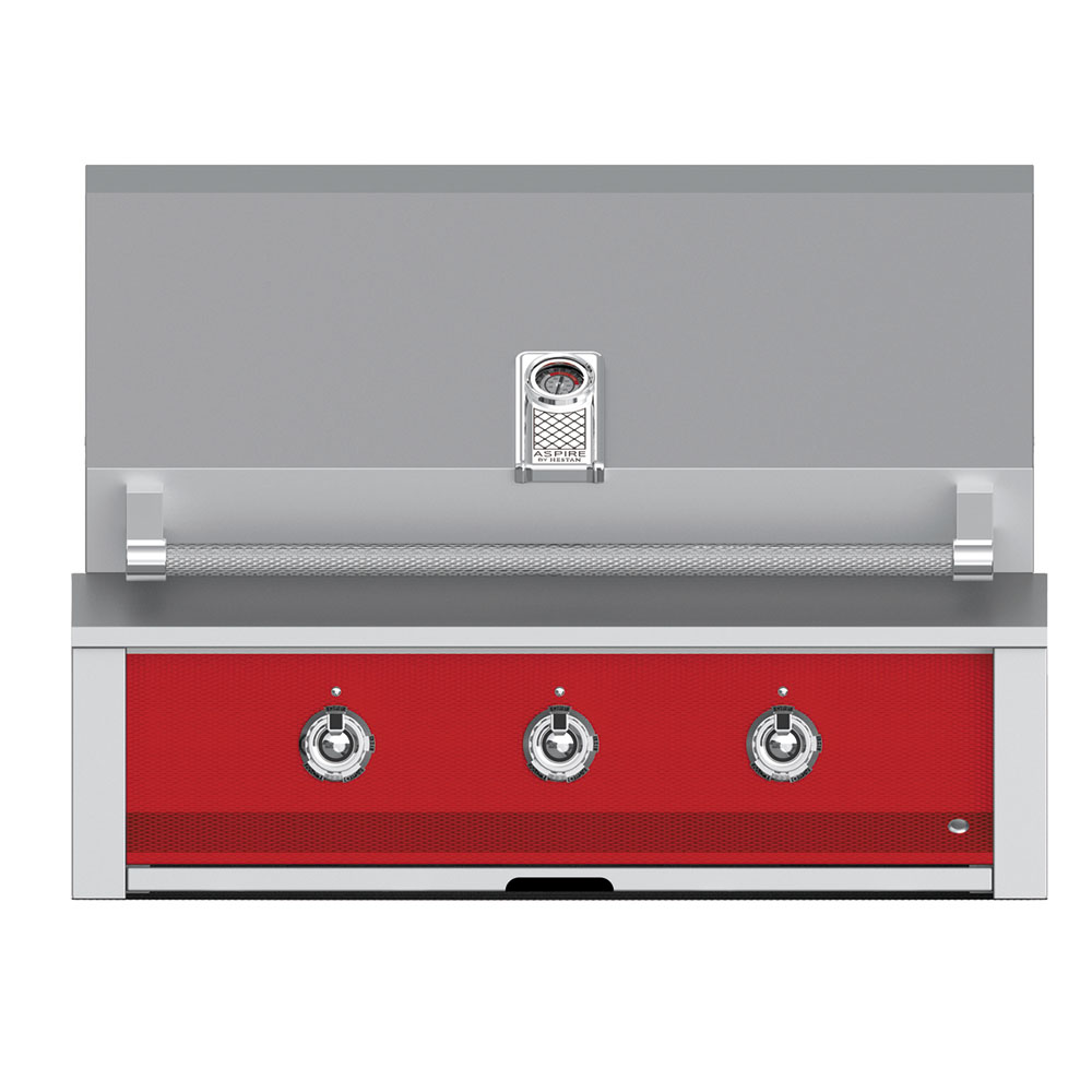 Aspire by Hestan 36-Inch 3-Burner Built-In Natural Gas Grill - Matador
