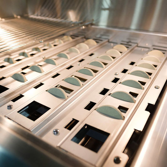 Aspire by Hestan 30-Inch 2-Burner Built-In Natural Gas Grill with Infrared Rotisserie Burner - Citra - Image 4