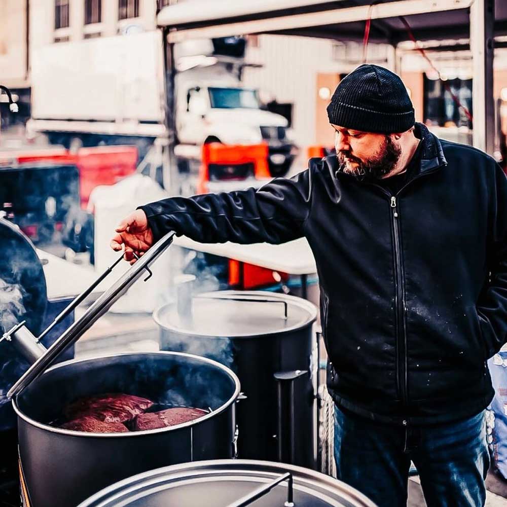 Gateway Drum Smokers Sizzle Edition 55 Gallon Charcoal BBQ Smoker - Gloss Royal - Image 5