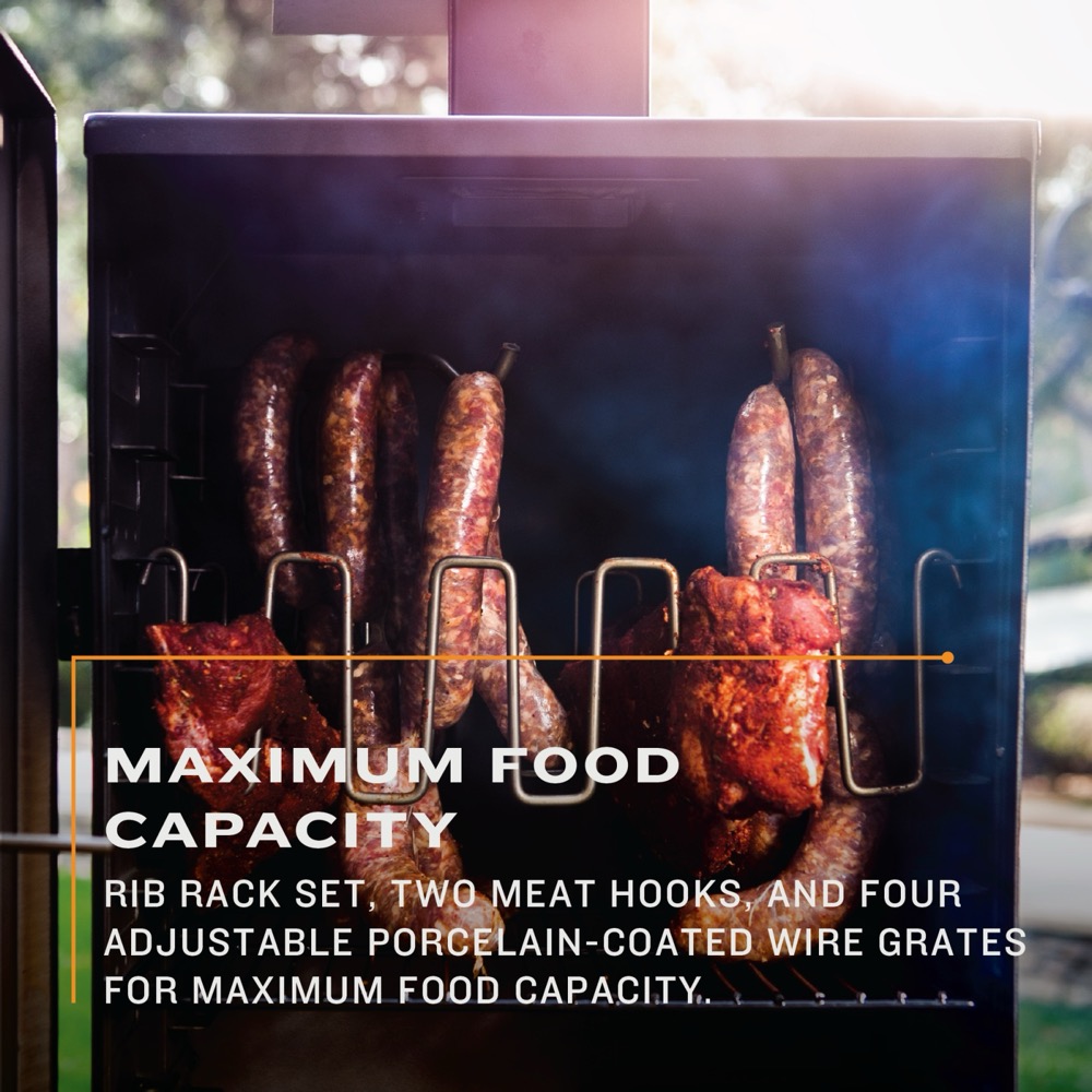 Oklahoma Joe's Bandera Vertical Offset Charcoal Smoker - Image 5