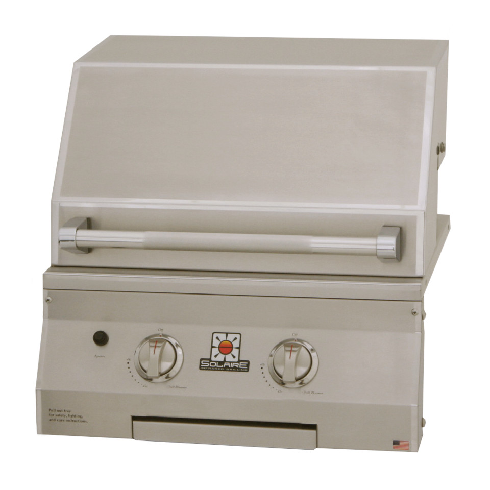Solaire 21-Inch Basic Built-In All Convection Propane Gas Grill