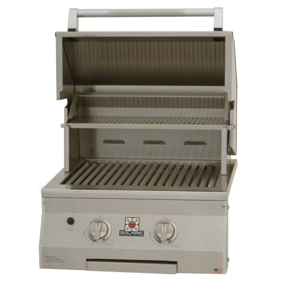 Solaire 21-Inch Deluxe Built-In All Convection Natural Gas Grill