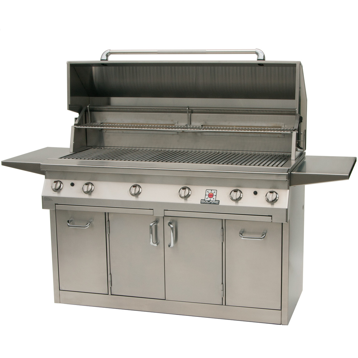 Solaire 56-Inch Freestanding All Convection Propane Gas Grill with Dual Rotisserie on Standard Cart