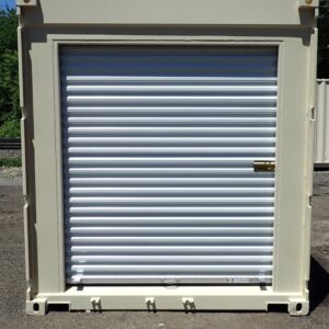 6 ft W × 6 ft H Roll-Up Door Kit for High Cube Containers – End Mount