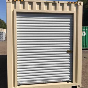 6 ft W × 7 ft H Roll-Up Door Kit for High Cube Containers – End Mount