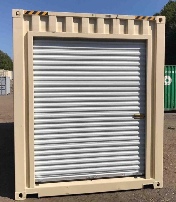 6 ft W × 7 ft H Roll-Up Door Kit for High Cube Containers – End Mount