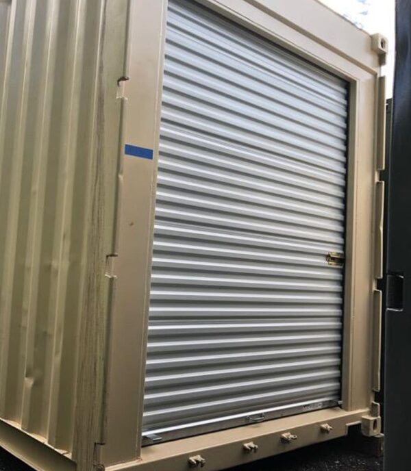 6 ft W × 7 ft H Roll-Up Door Kit for High Cube Containers – End Mount