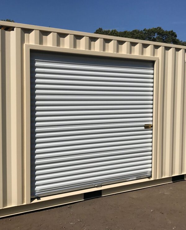 8 ft W × 6 ft H Roll-Up Door Kit for High Cube Containers – Side Mount