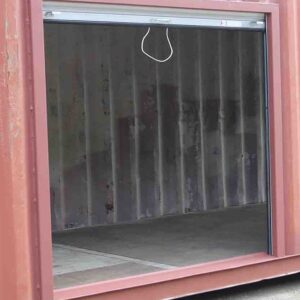 8 ft W × 7 ft H Roll-Up Door Kit for High Cube Containers – Side Mount