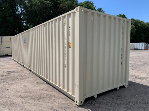 New 40 ft Standard Height Shipping Container – Beige or Red - Image 13