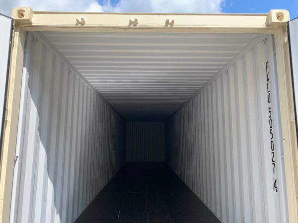 New 40 ft Standard Height Shipping Container – Beige or Red - Image 22
