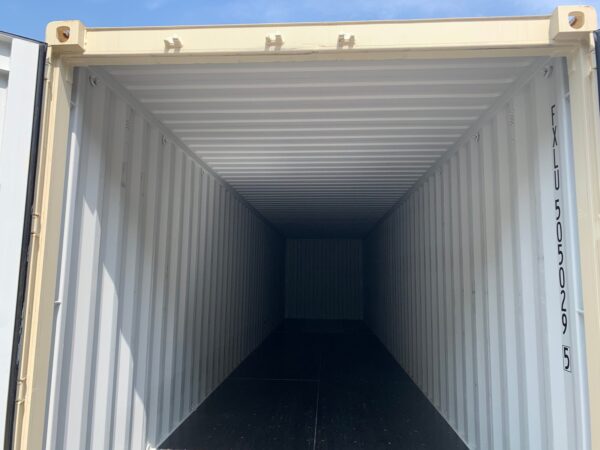 New 40 ft Standard Height Shipping Container – Beige, Blue, Red - Image 22