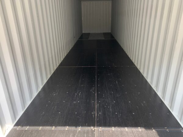 New 40 ft Standard Height Shipping Container – Beige, Blue, Red - Image 28