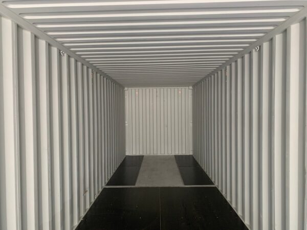New 40 ft Standard Height Shipping Container – Beige, Blue, Red - Image 29