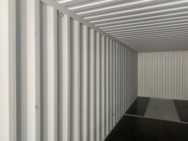 New 40 ft Standard Height Shipping Container – Beige, Blue, Red - Image 30