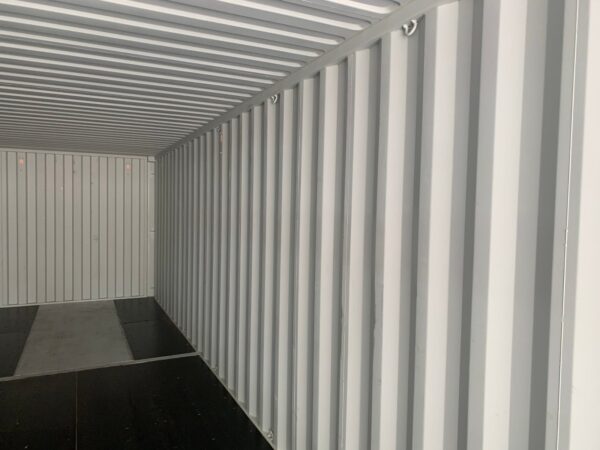 New 40 ft Standard Height Shipping Container – Beige, Blue, Red - Image 31
