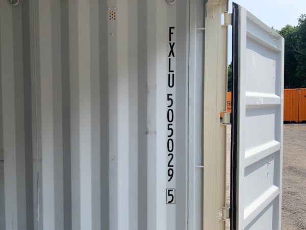 New 40 ft Standard Height Shipping Container – Beige, Blue, Red - Image 34