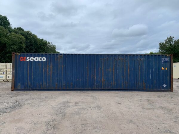 Used 40 ft High Cube Shipping Container – Blue or Red - Image 7
