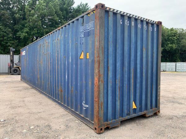Used 40 ft High Cube Shipping Container – Blue or Red - Image 8