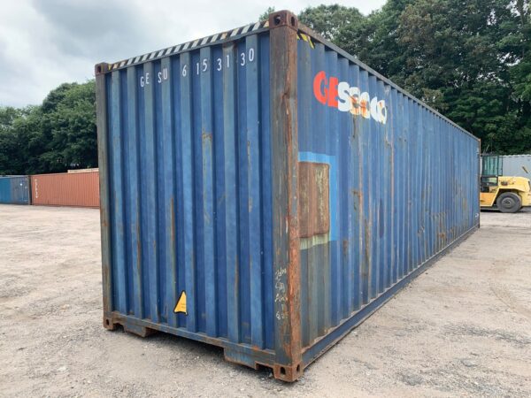 Used 40 ft High Cube Shipping Container – Blue or Red - Image 10