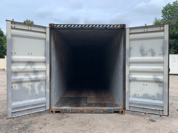 Used 40 ft High Cube Shipping Container – Blue or Red - Image 13