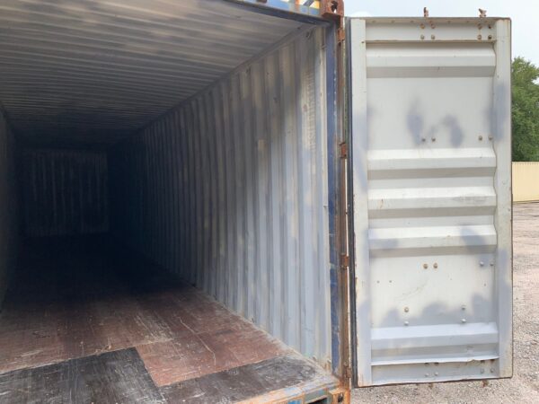 Used 40 ft High Cube Shipping Container – Blue or Red - Image 16