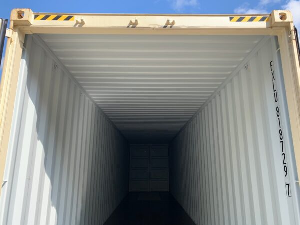 Used 40 ft High Cube Double-Door Shipping Container – Beige or Blue - Image 22