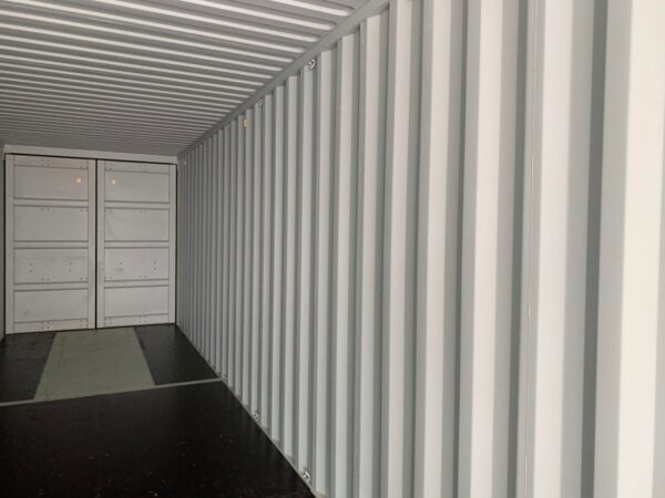 Used 40 ft High Cube Double-Door Shipping Container – Beige or Blue - Image 31