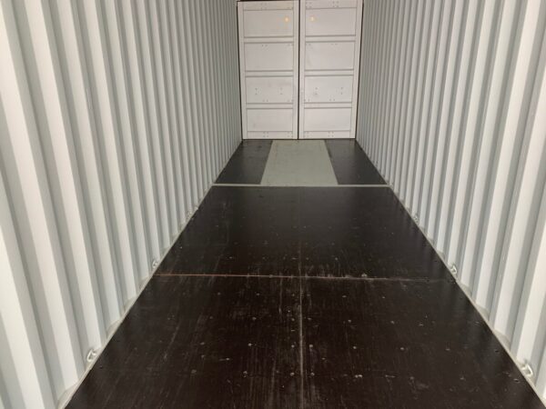 Used 40 ft High Cube Double-Door Shipping Container – Beige or Blue - Image 33