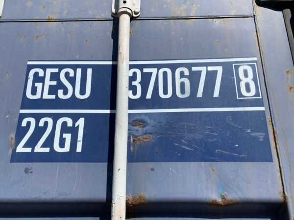 Used 20 ft Standard Height Shipping Container – Blue or Red - Image 2
