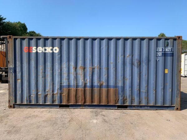 Used 20 ft Standard Height Shipping Container – Blue or Red - Image 7