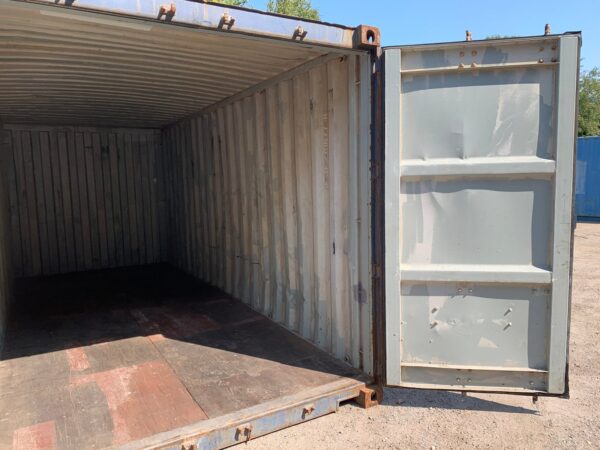 Used 20 ft Standard Height Shipping Container – Blue or Red - Image 16