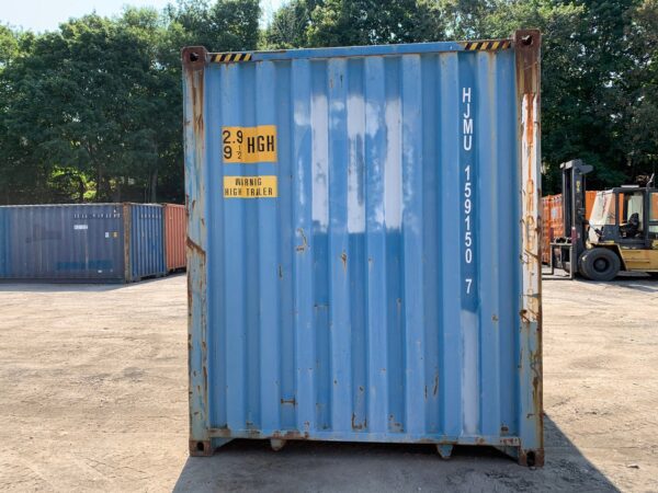 Used 40 ft High Cube Shipping Container – Blue or Red - Image 9