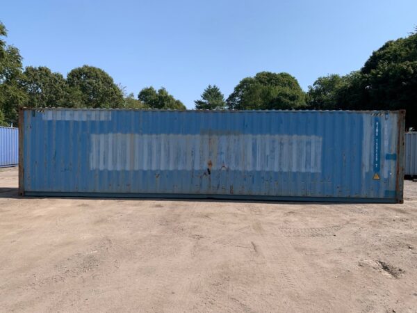 Used 40 ft High Cube Shipping Container – Blue or Red - Image 11