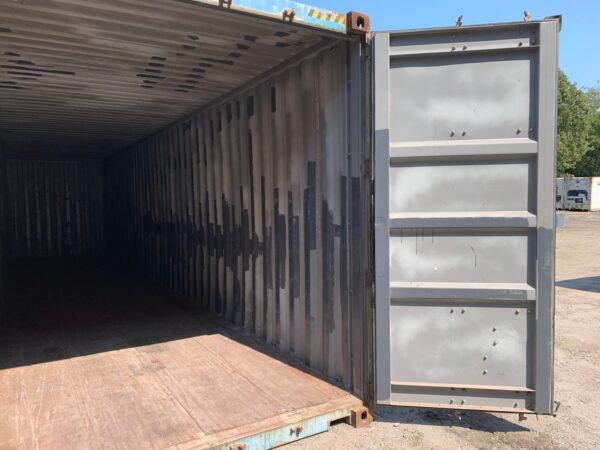 Used 40 ft High Cube Shipping Container – Blue or Red - Image 16