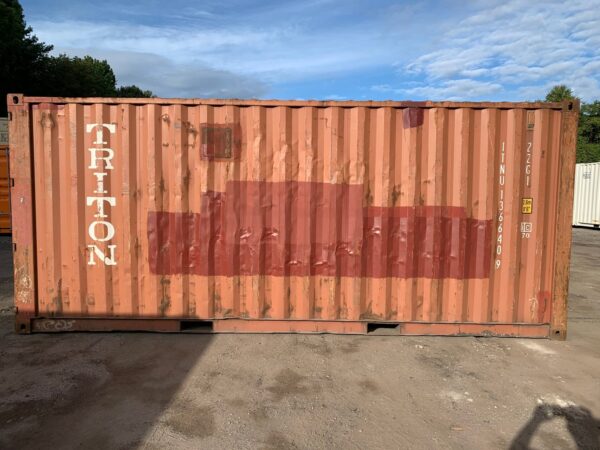 Used 20 ft Standard Height Shipping Container – Blue or Red - Image 7