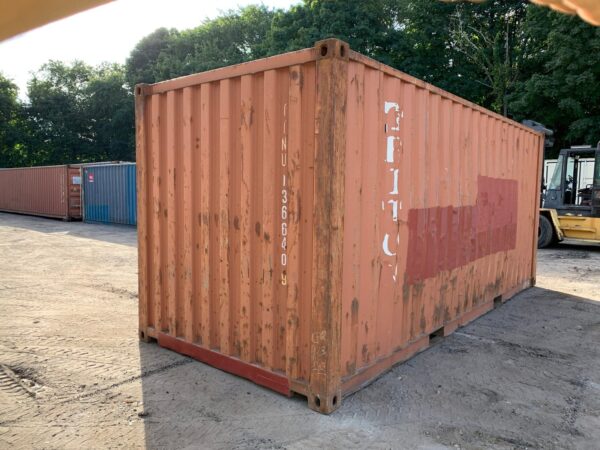 Used 20 ft Standard Height Shipping Container – Blue or Red - Image 10