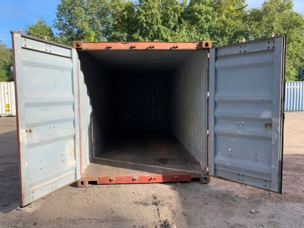Used 20 ft Standard Height Shipping Container – Blue or Red - Image 13