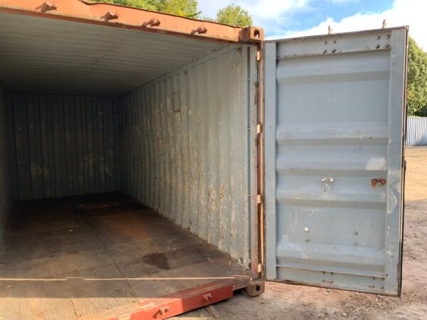 Used 20 ft Standard Height Shipping Container – Blue or Red - Image 16
