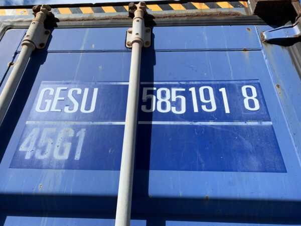 Used 40 ft High Cube Shipping Container – Blue or Red - Image 2